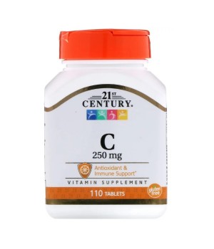 21st Century витамин C 250 мг. 110 таблеток