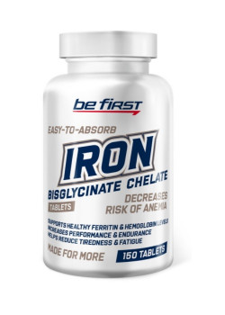Be First Iron bisglycinate chelate 150 таблеток