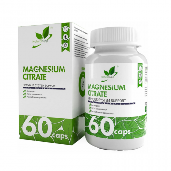 NaturalSupp Magnesium Citrate 60 капсул