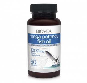 BIOVEA Omega-3 1000 mg (No lemon oil) 60 капсул