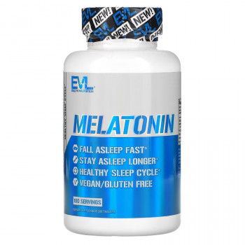 EVLution Nutrition Melatonin 5 мг 100 таблеток