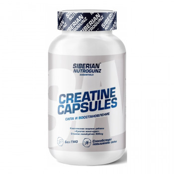 Siberian Nutrogunz Creatine Capsules 120 