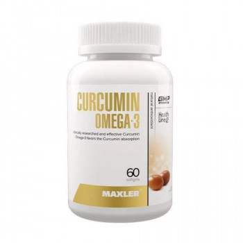 Maxler Curcumin Omega 3 60 