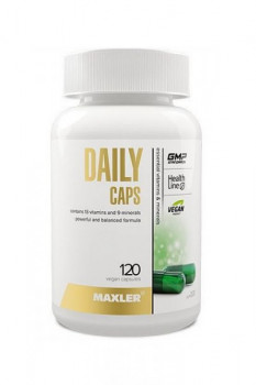 Maxler Daily Caps 120 веганских капсул