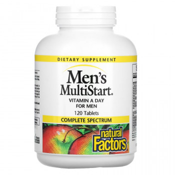 Natural Factors Men's MultiStart 120 таблеток