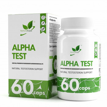 NaturalSupp Alpha test 60 