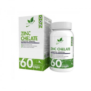 NaturalSupp Zinc chelate 60 капсул