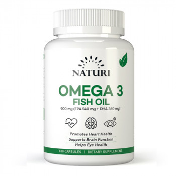 Naturi Omega 3 Fish Oil 180 капсул