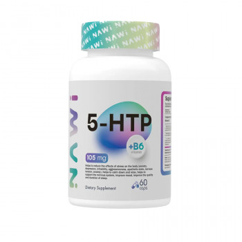 NAWI 5-HTP + Vitamin B6 100  60 