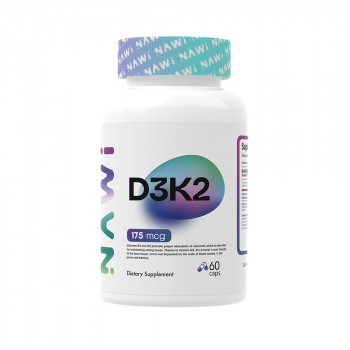 NAWI Vitamin D3 + Vitamin K2 60 