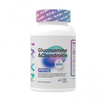 NAWI Glucosamine&Chondroitin + MSM 120 