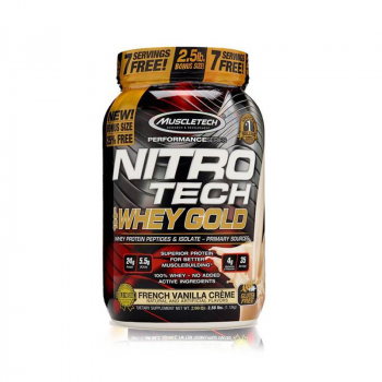 Muscletech Nitro Tech 100% Whey Gold 907 грамм