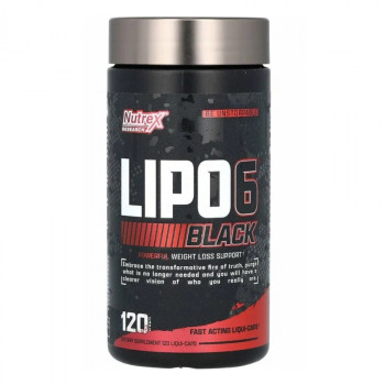 Nutrex Lipo-6 Black Ultra Concentrate USA Version 60 . 