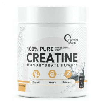 Optimum System 100% Pure Creatine monohydrate powder 300 грамм