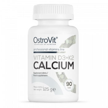 OstroVit Vitamin D3 + K2 + Calcium 90 таблеток