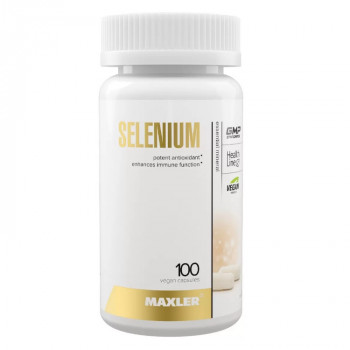 Maxler Selenium (Selenomethionine) 100 вег. капсул