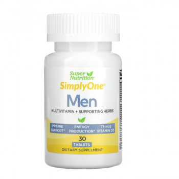 Super Nutrition SimplyOne Men 30 таблеток