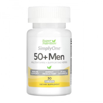 Super Nutrition SimplyOne 50+ Men 30 таблеток
