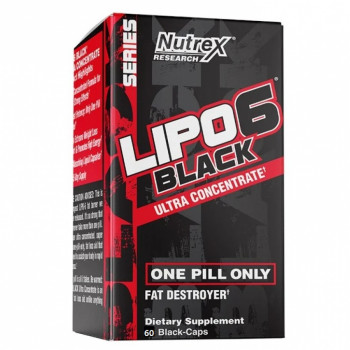 Nutrex Lipo-6 Black Ultra Concentrate Extreme Potency 60 капсул