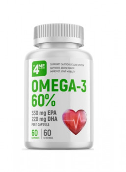 All 4ME Nutrition Omega-3 60% 60 капсул
