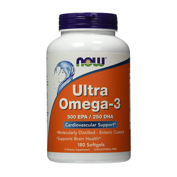 NOW Ultra Omega-3 180 капсул (500EPA и 250DHA)