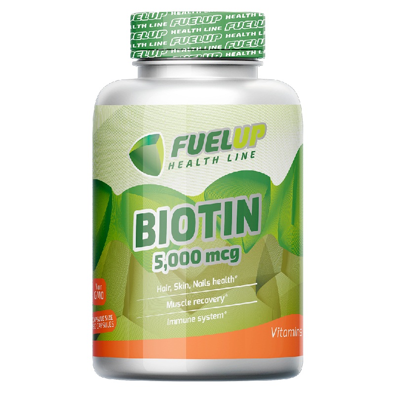 FuelUp Biotin 5000 мкг 60 вег. капсул